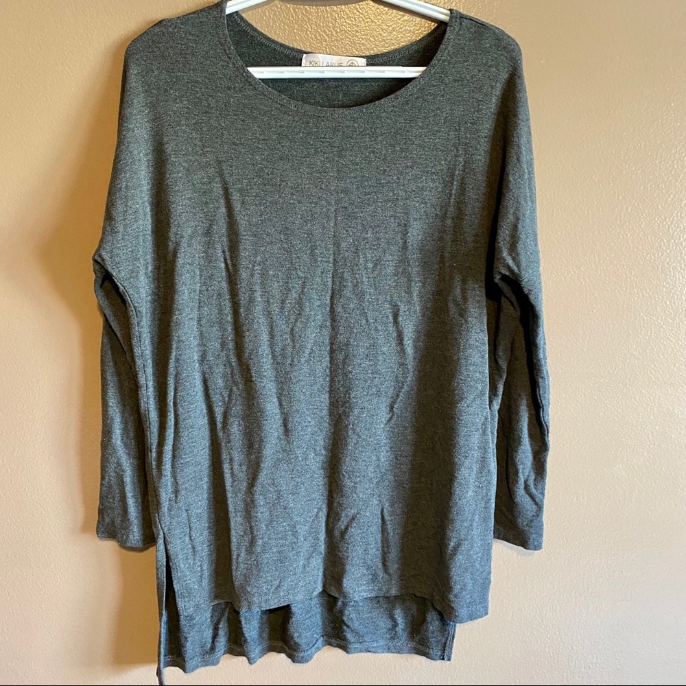 Gray tunic